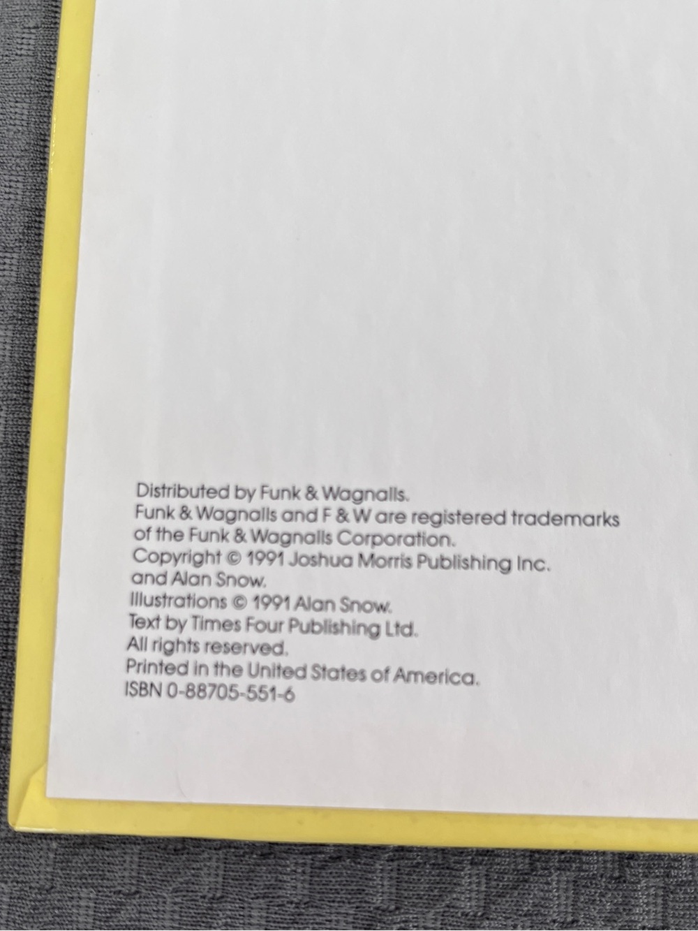 Vintage My First Dictionary Funk & Wagnalls Edition Alan Snow Hardcover - Picture 3 of 7